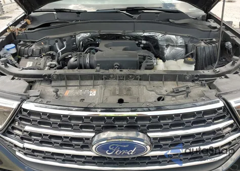 2020 Ford Explorer Xlt z USA, uszkodzony, nr VIN 1FMSK8DH7LGB32066